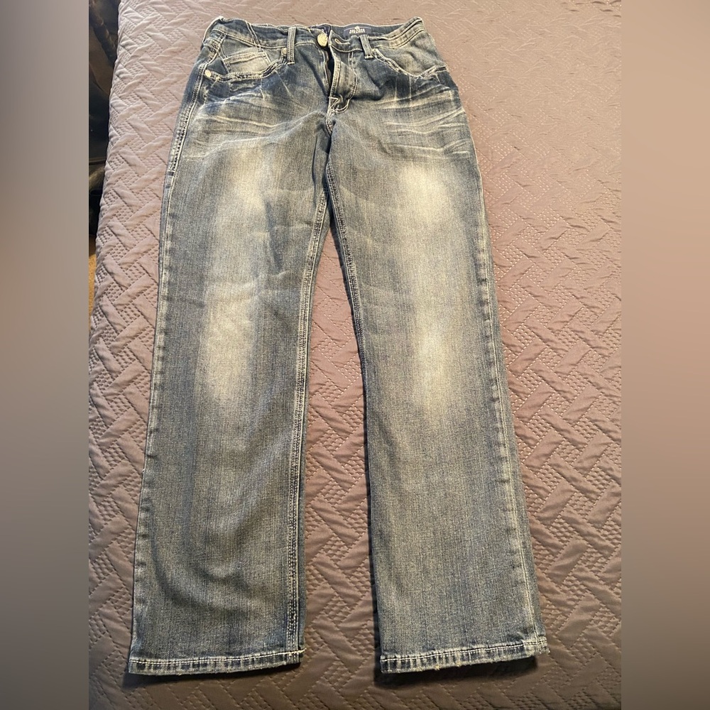 Rock & Republic Men’s Straight Leg Jeans - Faded Blue
